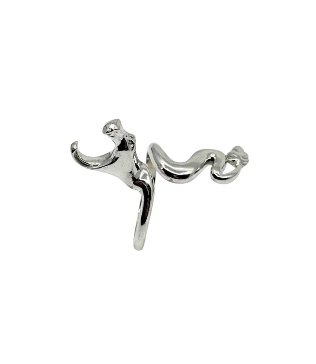 Silver Cigarette Ring
