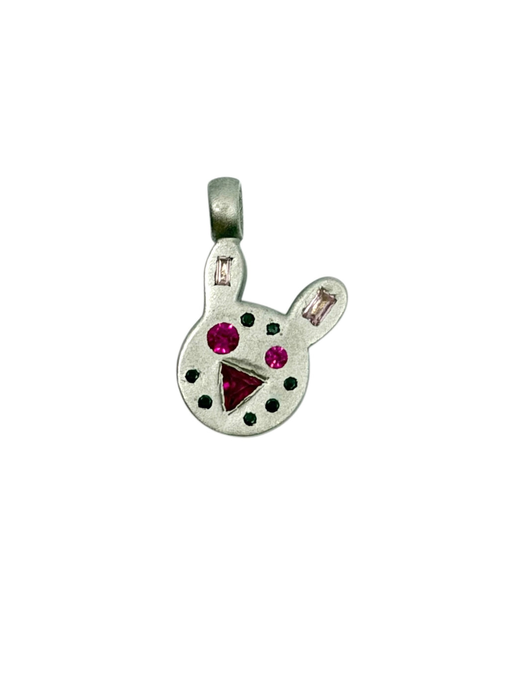 Silver Leopard Pendant